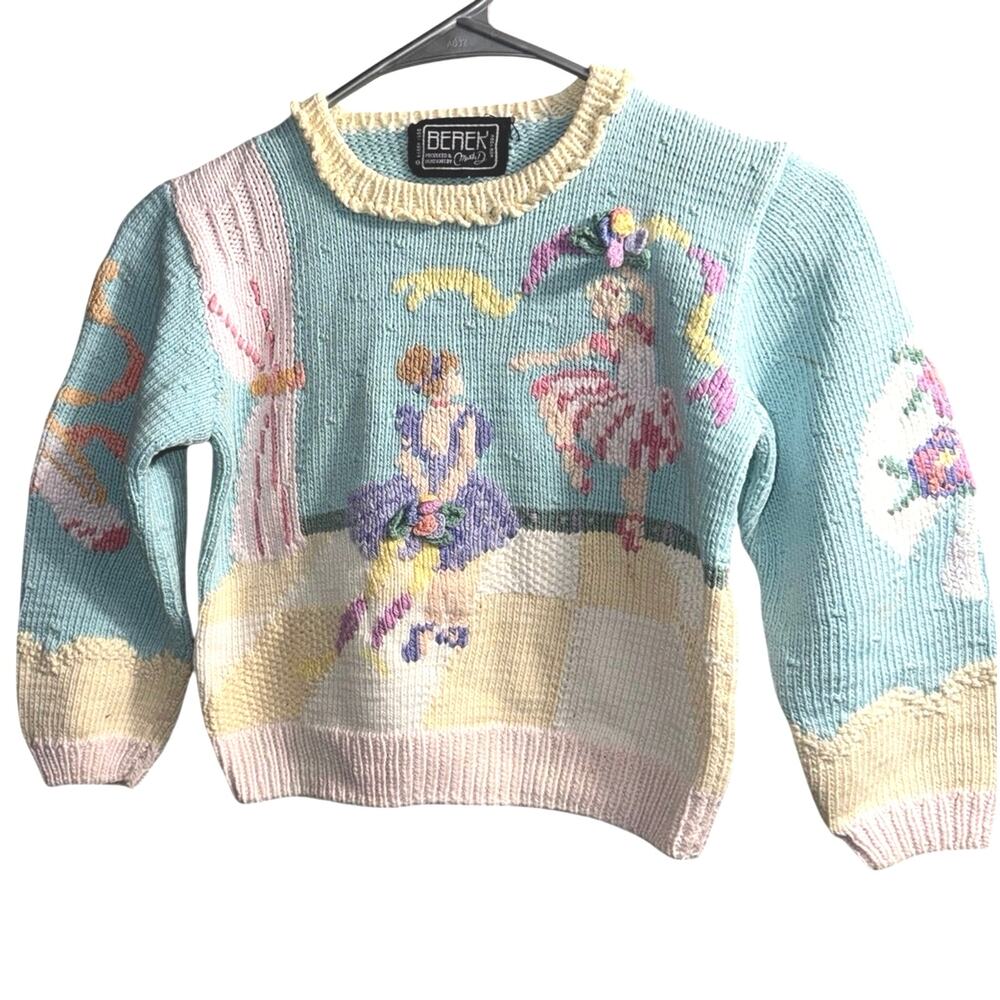 Vintage 1988  berek ballerina girls sweater